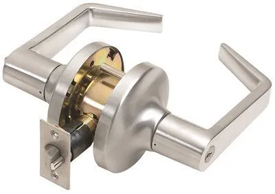 Cortland Grade 2 Heavy-Duty Entry Lever Satin Chrome