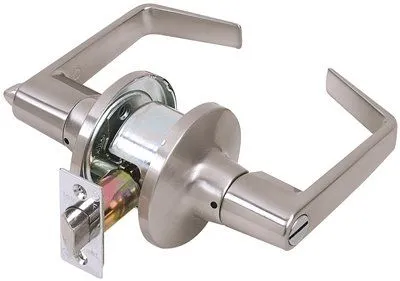 Cortland Grade 2 Light-Duty Privacy Lever Satin Chrome