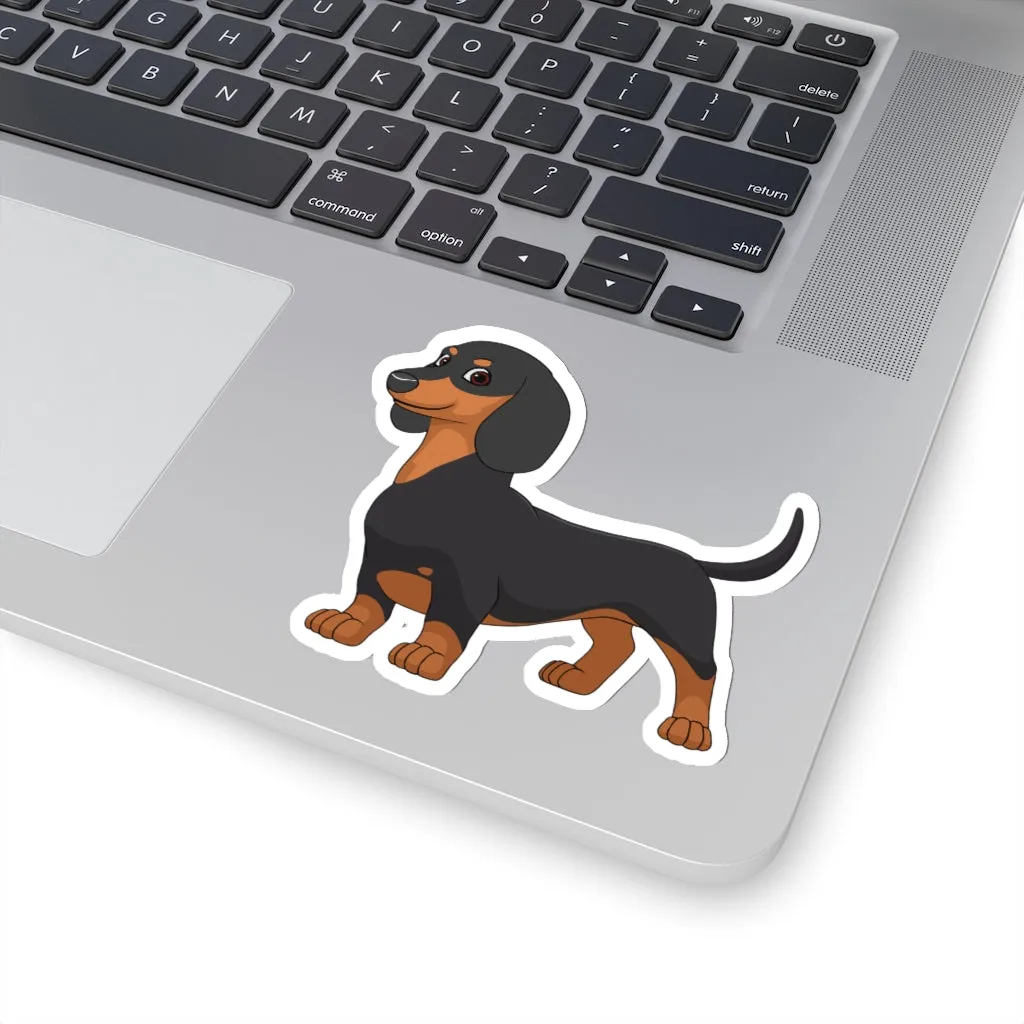 Dachshund Kiss-Cut Stickers
