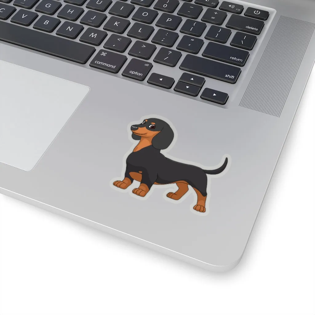 Dachshund Kiss-Cut Stickers