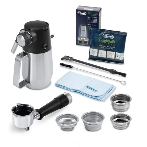 DeLonghi La Specialista Maestro Hot & Cold Brew Bean to Cup Coffee Machine - Silver | EC9865.M