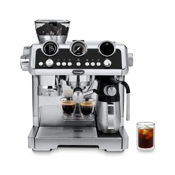 DeLonghi La Specialista Maestro Hot & Cold Brew Bean to Cup Coffee Machine - Silver | EC9865.M