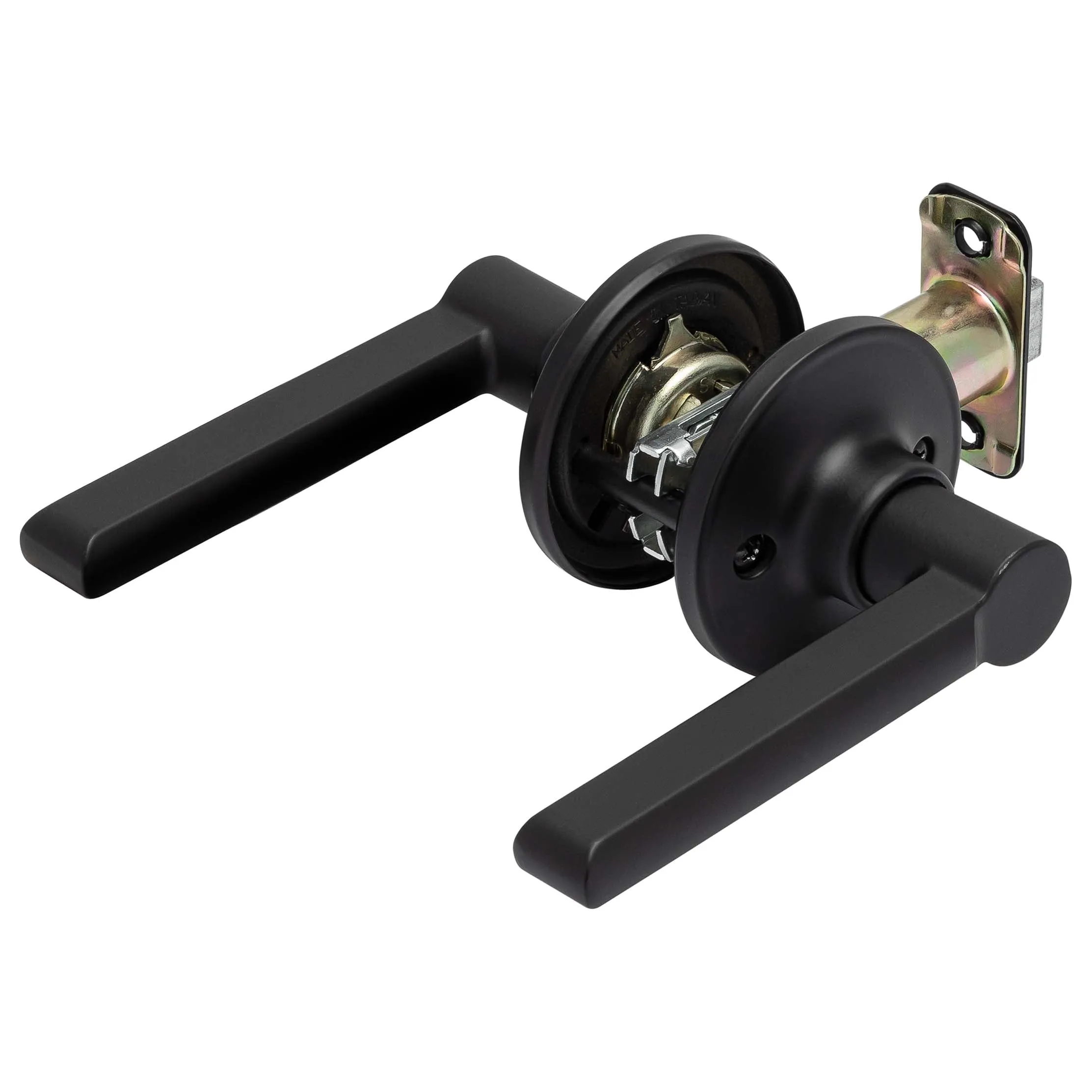 Door Lever Set Closet / Hall / Passage Function Contemporary Style Fallon Collection