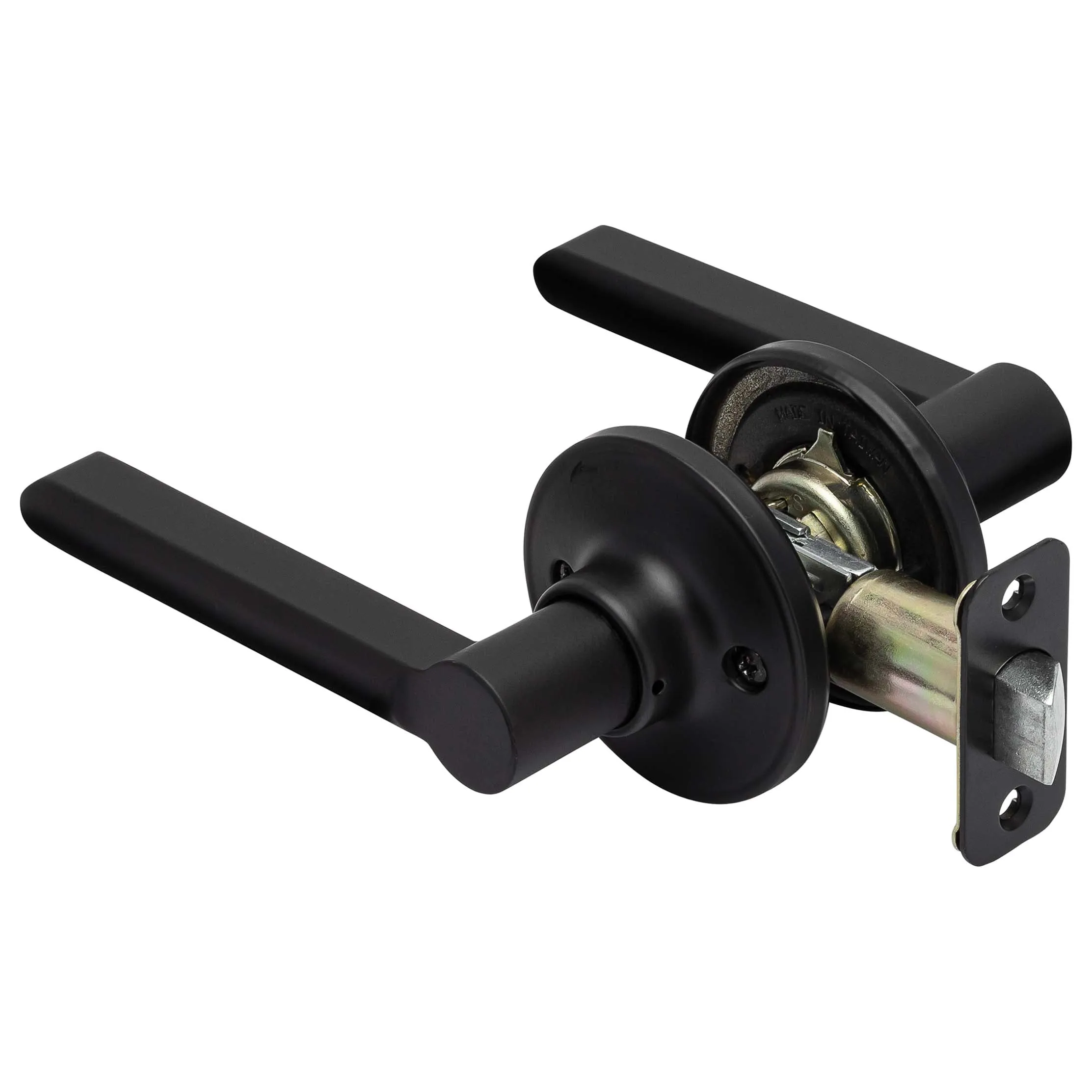 Door Lever Set Closet / Hall / Passage Function Contemporary Style Fallon Collection