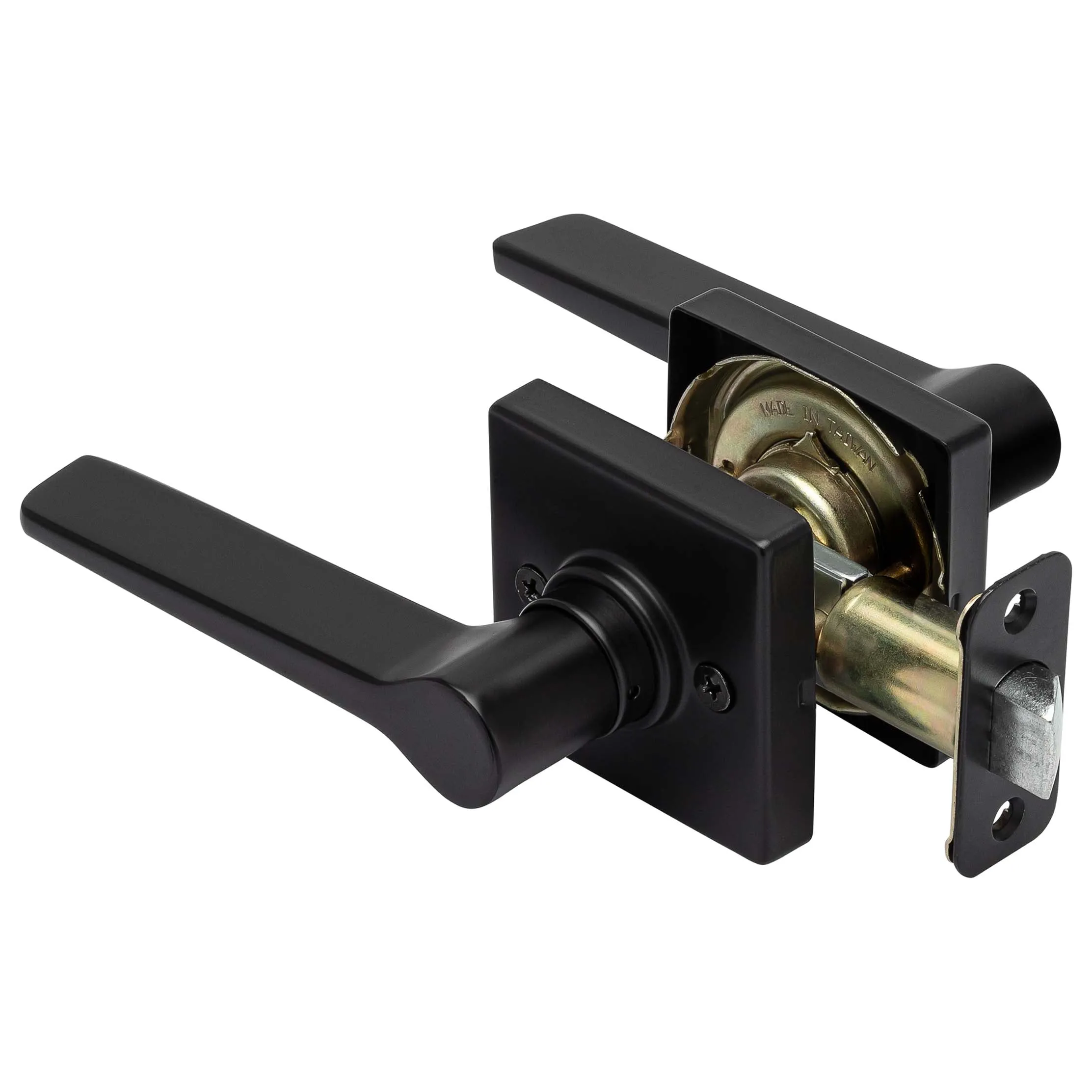 Door Lever Set Closet / Hall / Passage Function Contemporary Style Palm Collection