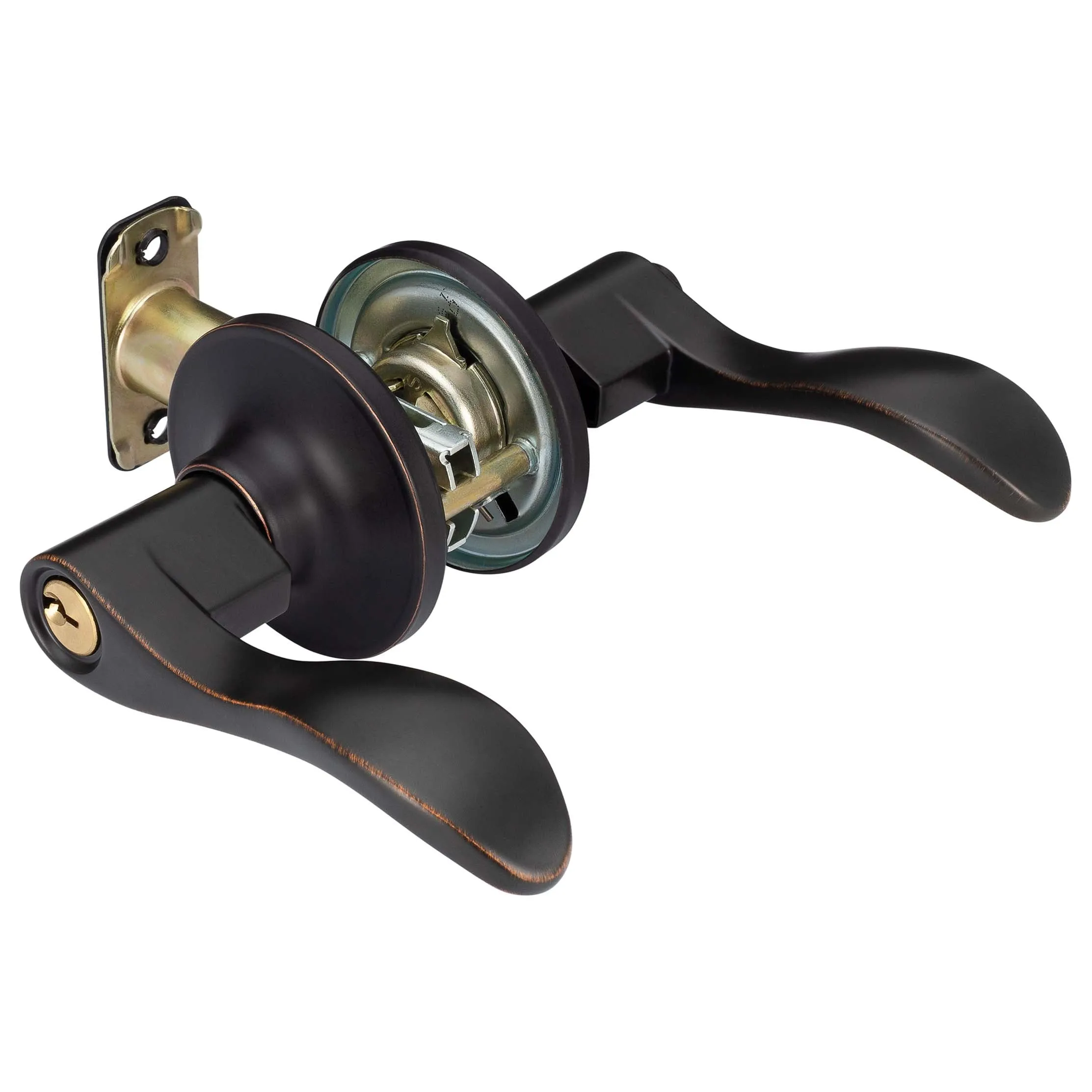 Door Lever Set Keyed / Entry Function Dakota Collection