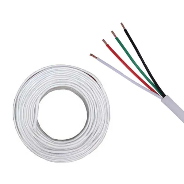 DynoTech - AC224 - 22/4C - Sound / Security - General Purpose Cable - STR - CM - 500ft - White