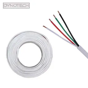 DynoTech - AC224 - 22/4C - Sound / Security - General Purpose Cable - STR - CM - 500ft - White