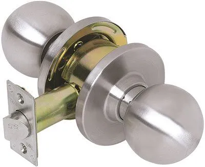Empire Grade 2 Heavy-Duty Passage Knob Satin Stainless Steel