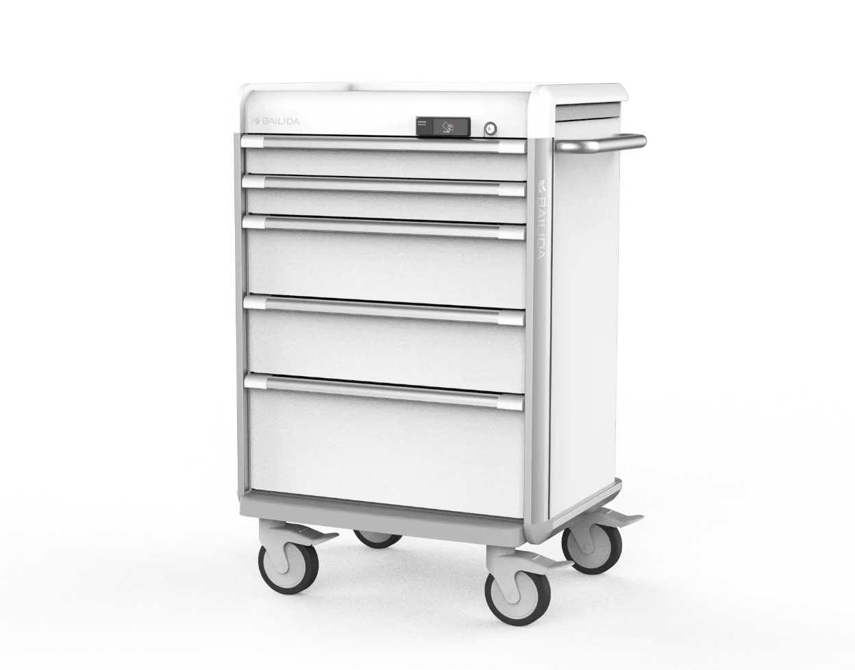 EX Procedure Cart with Proximity Lock