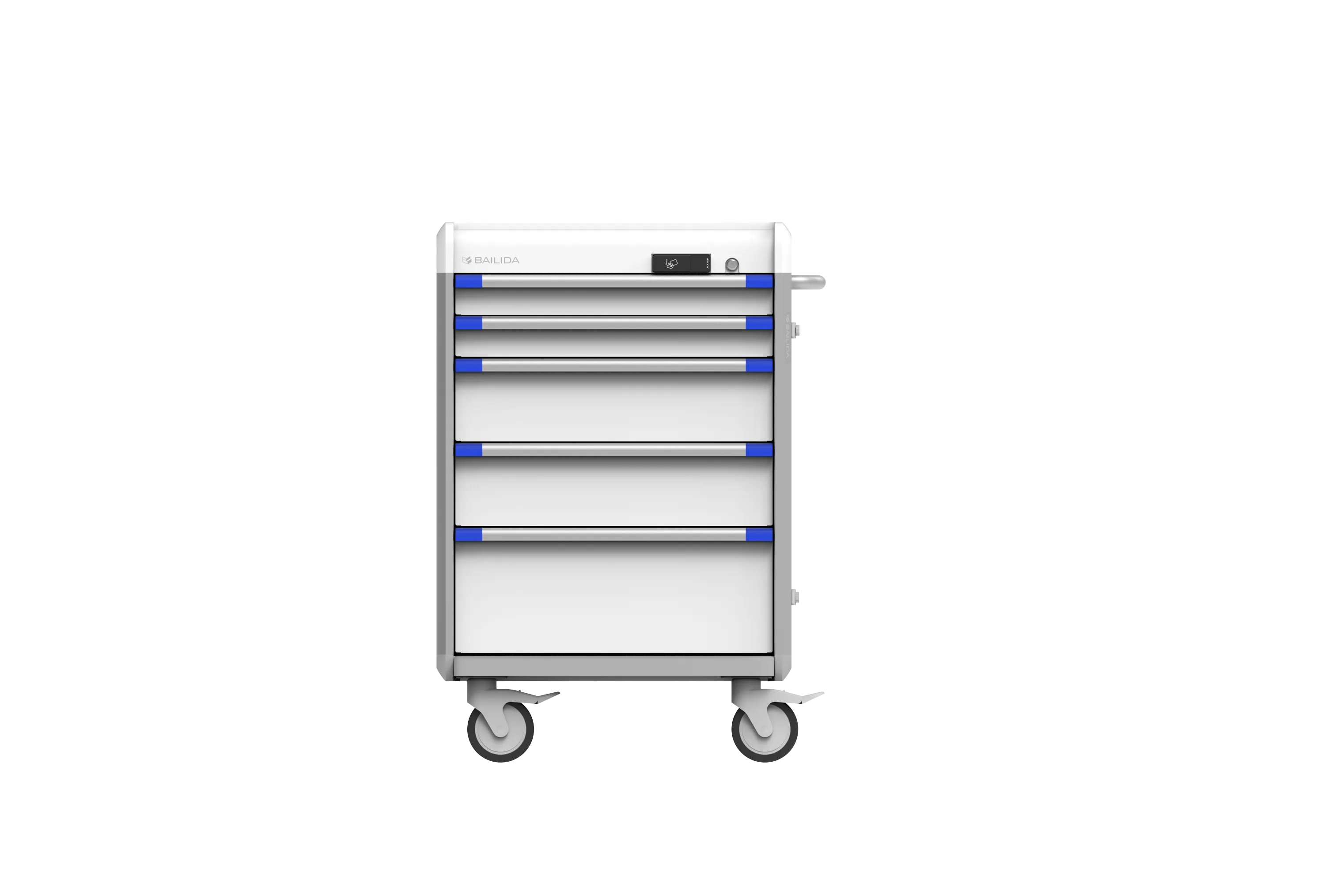 EX Procedure Cart with Proximity Lock
