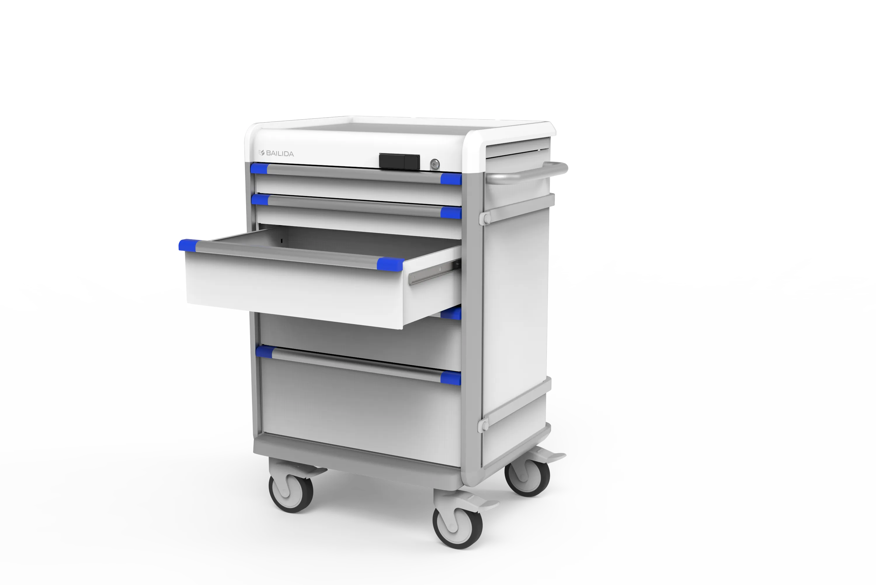 EX Procedure Cart with Proximity Lock