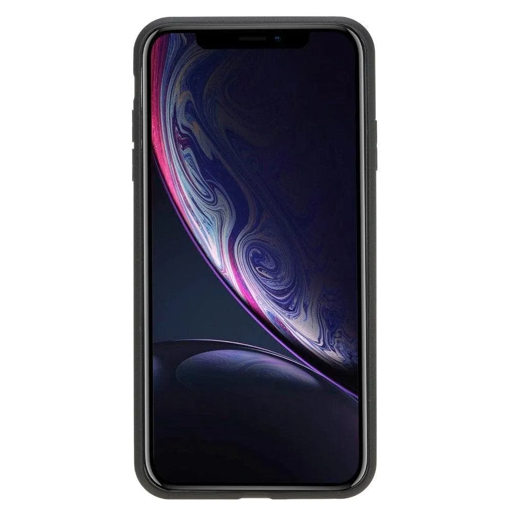 Flexible Leather Back Cover for Apple iPhone X Series