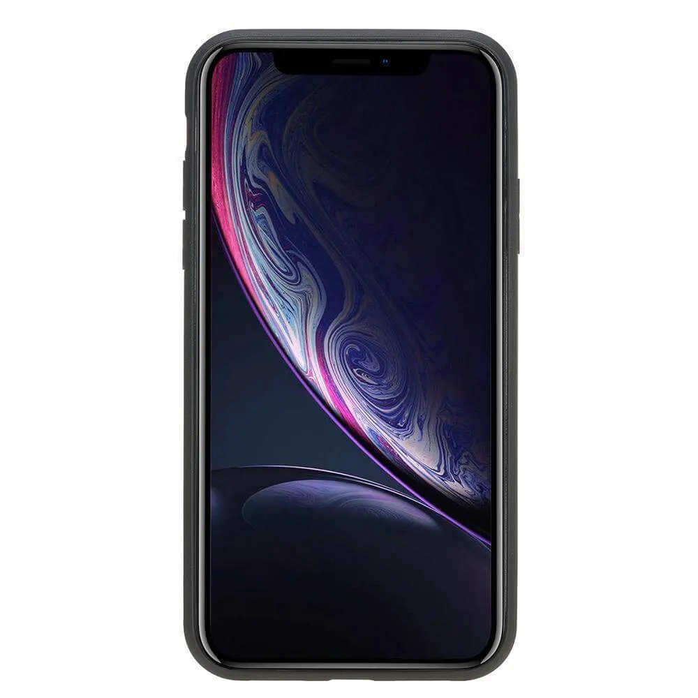 Flexible Leather Back Cover for Apple iPhone X Series