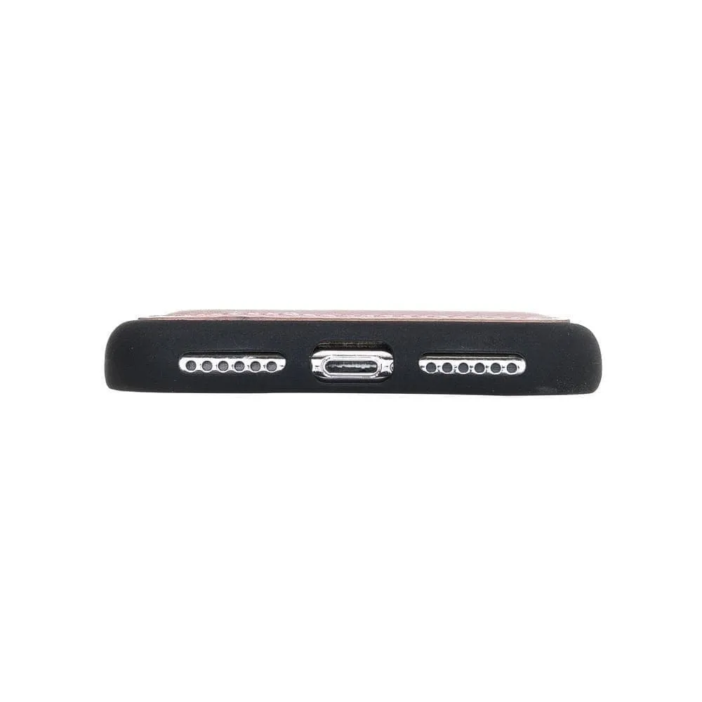 Flexible Leather Back Cover for Apple iPhone X Series