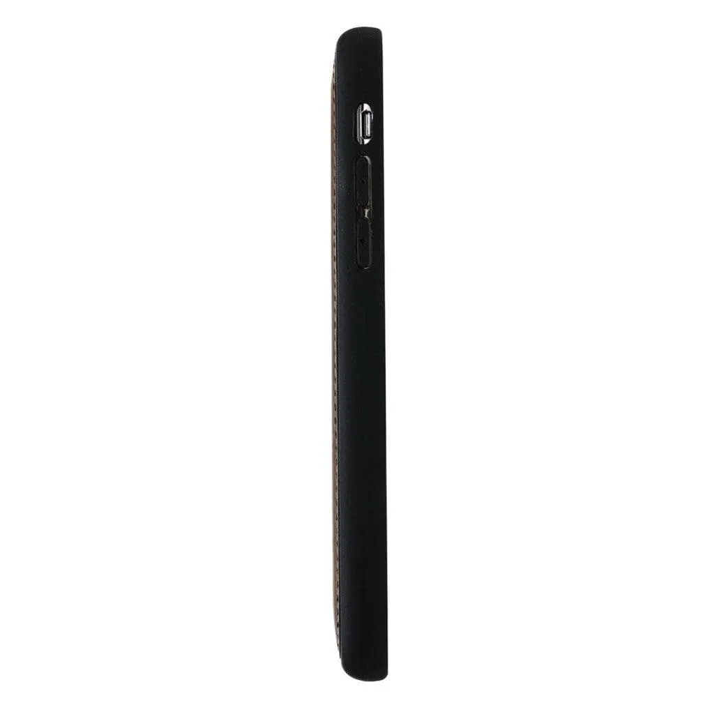 Flexible Leather Back Cover for Apple iPhone X Series