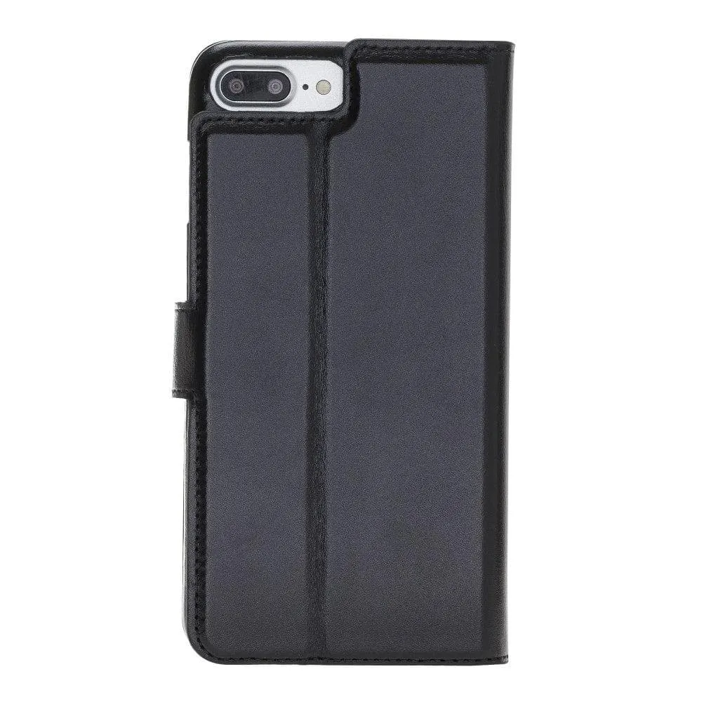 Full Leather Coating Detachable Wallet Case for Apple iPhone 7/8/SE2/SE3 Series
