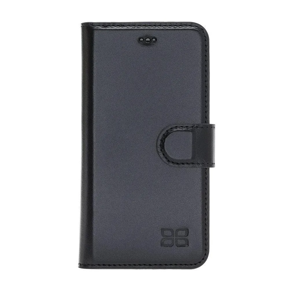 Full Leather Coating Detachable Wallet Case for Apple iPhone 7/8/SE2/SE3 Series