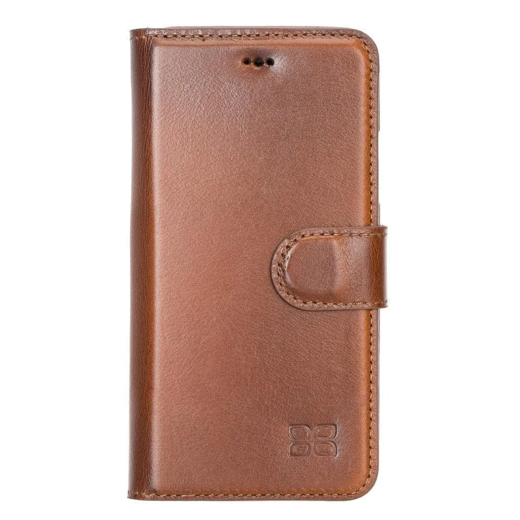 Full Leather Coating Detachable Wallet Case for Apple iPhone X Series