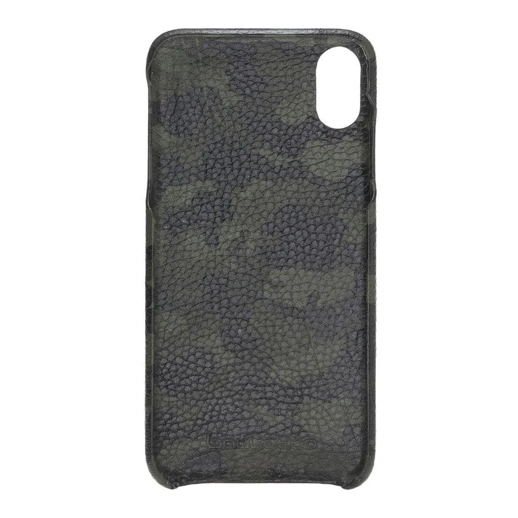 Full Leather Coating Detachable Wallet Case for Apple iPhone X Series