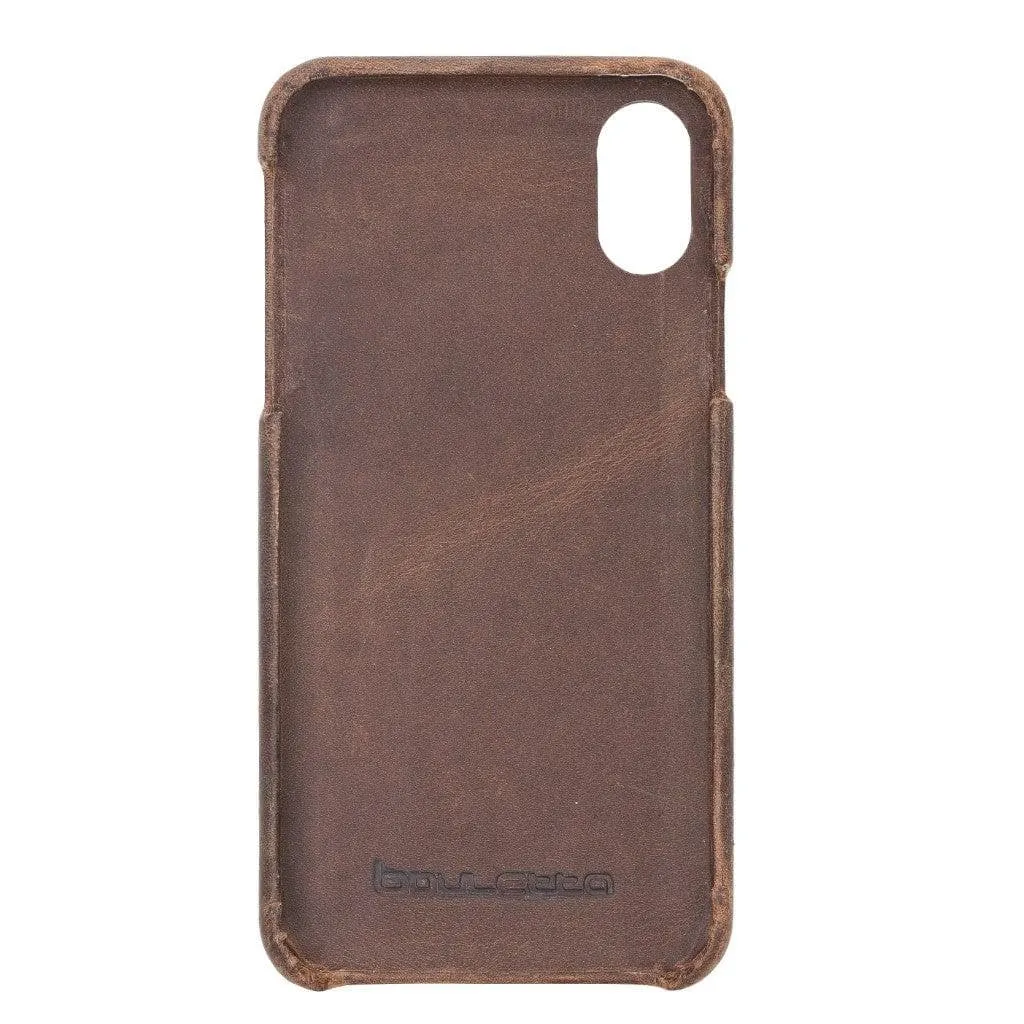 Full Leather Coating Detachable Wallet Case for Apple iPhone X Series