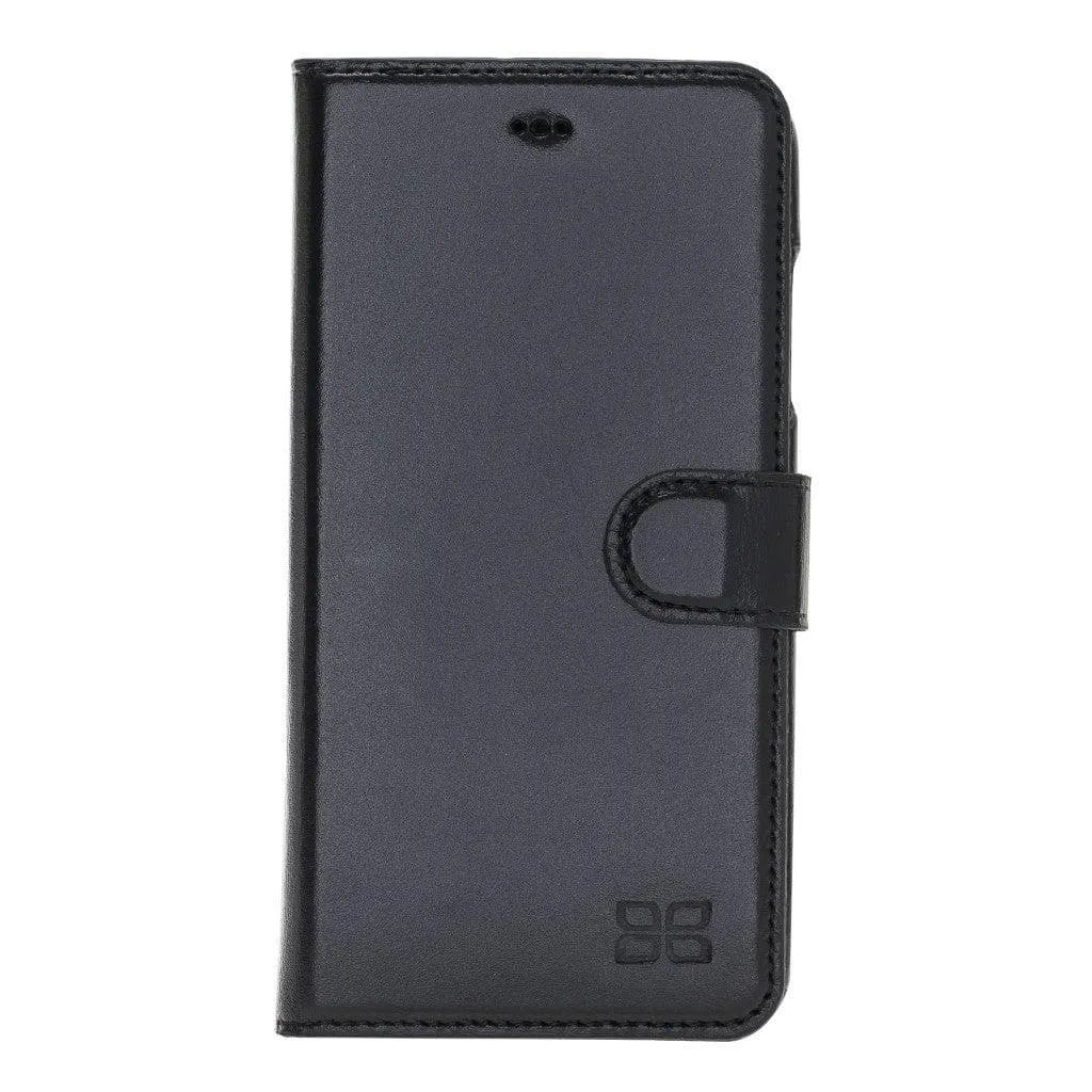 Full Leather Coating Detachable Wallet Case for Apple iPhone X Series