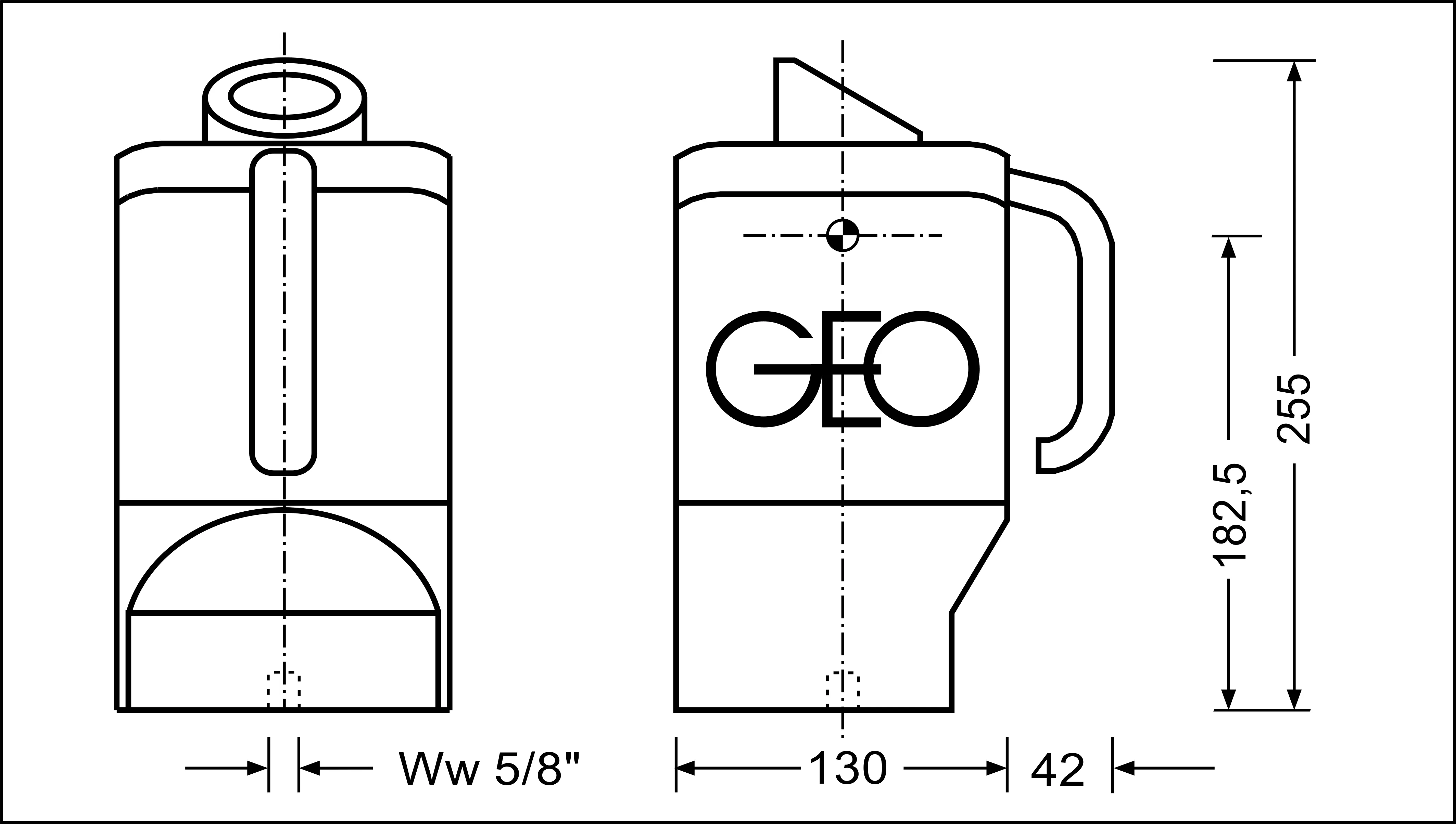 GEO-Laser LL-91L Plumb up  /-2.5.0mm / 100m Green Beam Laser