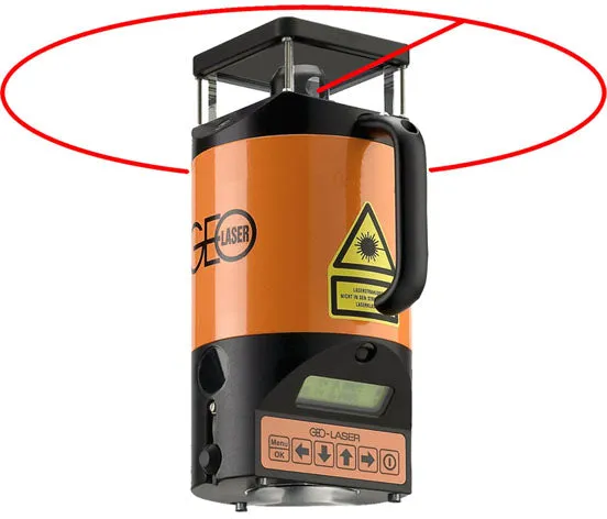 GEO-Laser RL-71L Fully Automatic Rotating Laser with 1km range