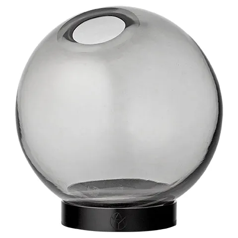 GLOBE vase w. stand