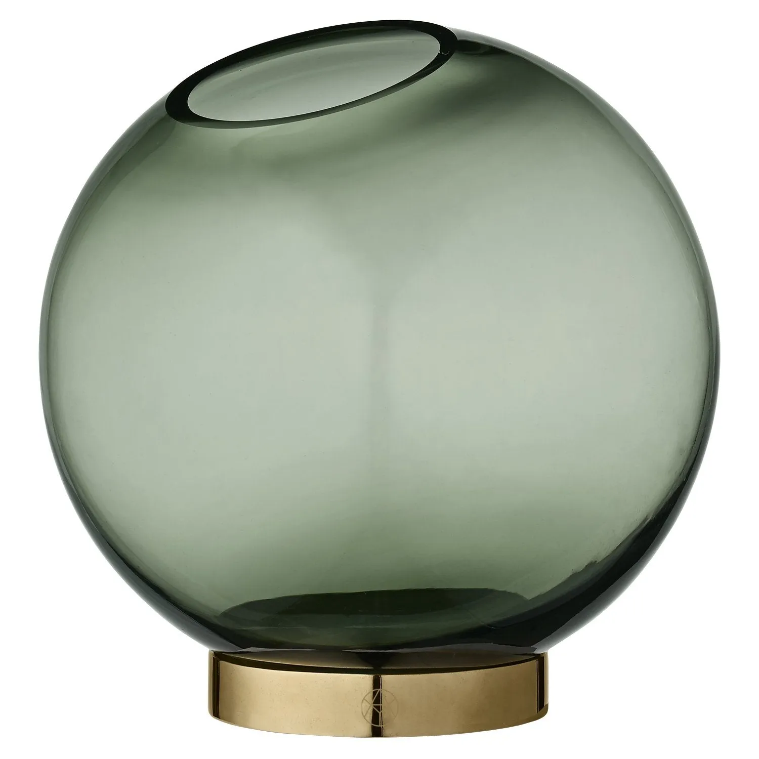 GLOBE vase w. stand