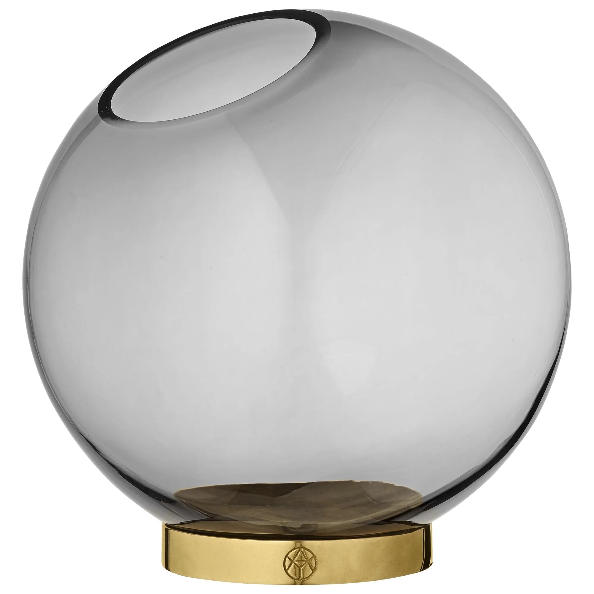 GLOBE vase w. stand