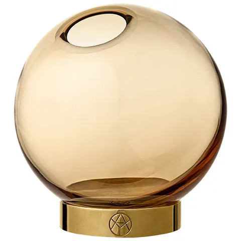GLOBE vase w. stand