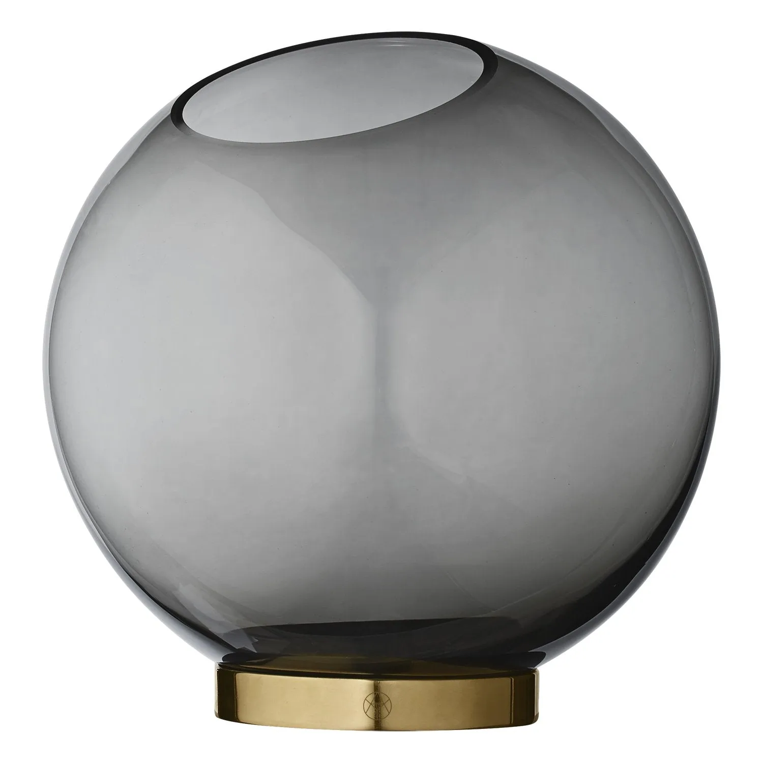 GLOBE vase w. stand