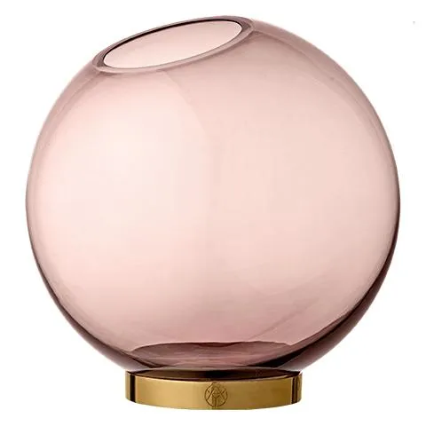 GLOBE vase w. stand