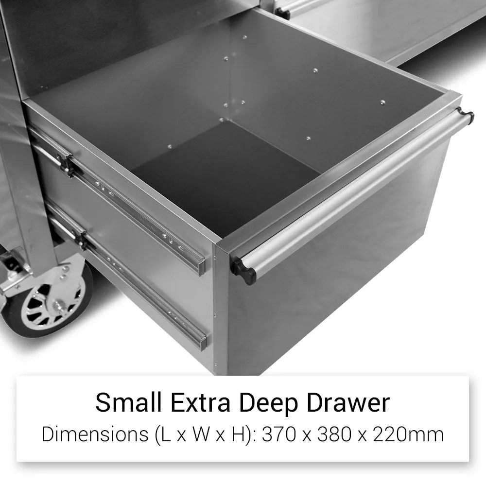 GT 1.8M Stainless Steel 15 drawer Workbench Combo