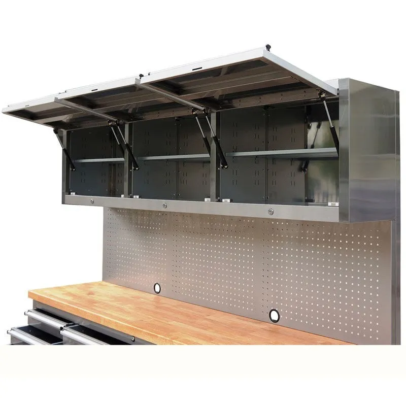 GT 1.8M Stainless Steel 15 drawer Workbench Combo