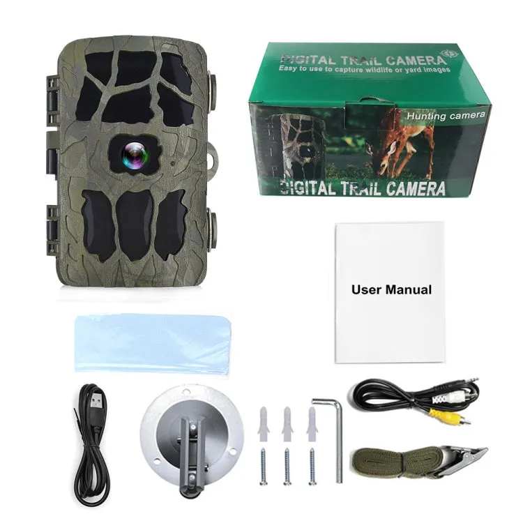 H982 4K Infrared Waterproof Induction Night Vision Monitor Animal HD Outdoor Cameras(Camouflage)