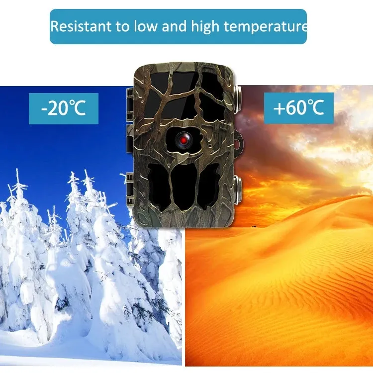 H982 4K Infrared Waterproof Induction Night Vision Monitor Animal HD Outdoor Cameras(Camouflage)