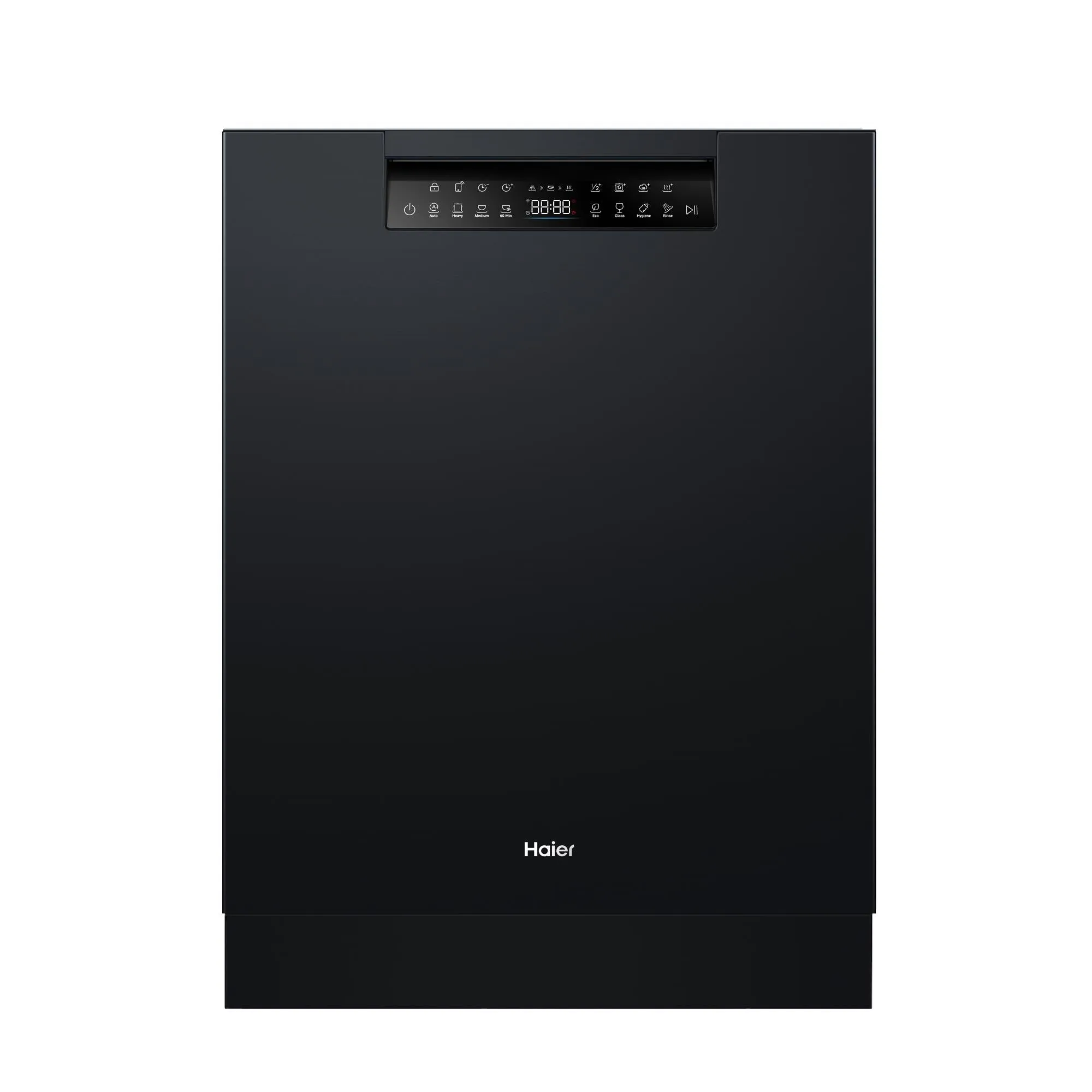 Haier HDW15U3B1 15-Place Setting Built Under Dishwasher (Black)