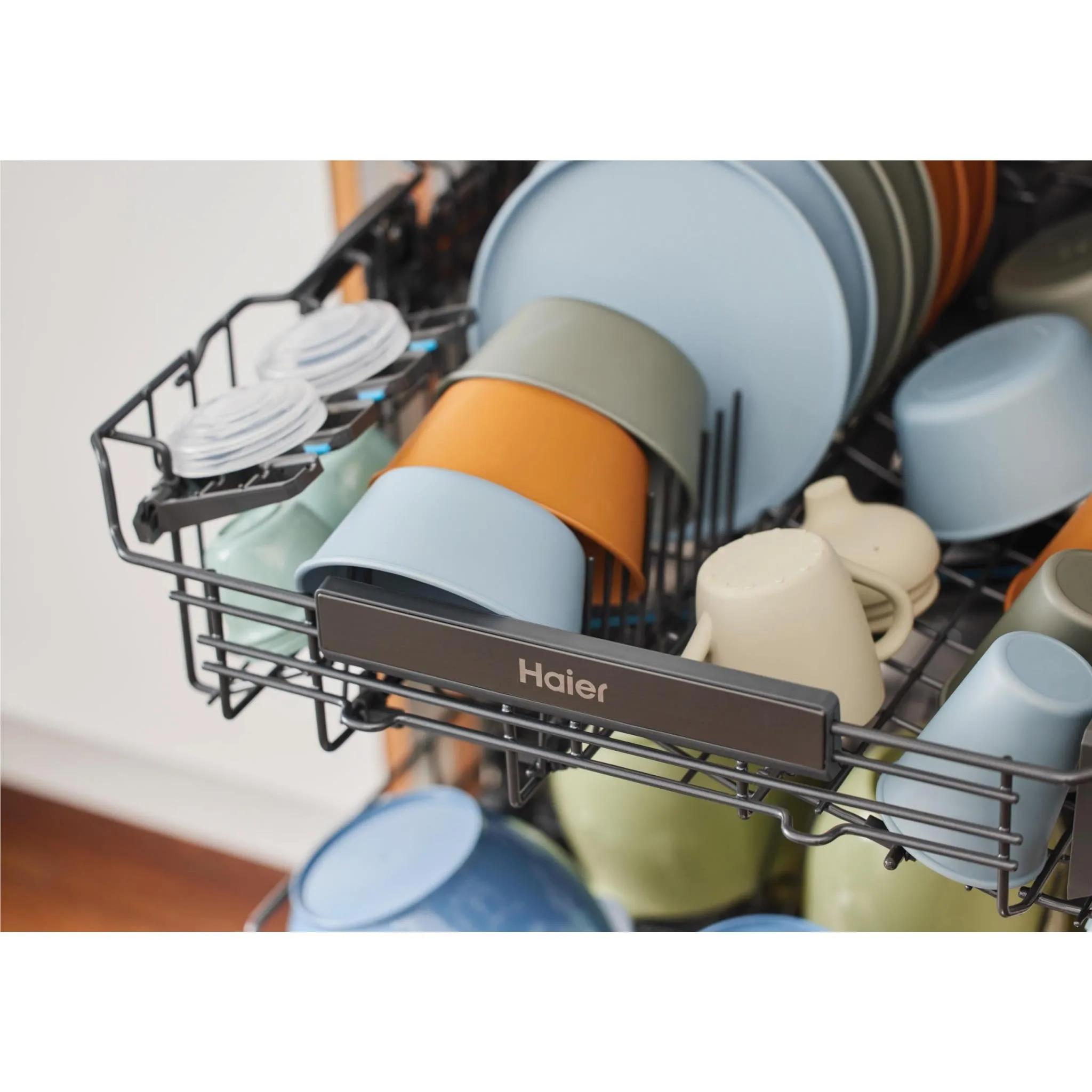 Haier HDW15U3S1 15-Place Setting Built Under Dishwasher (Stainless Steel)