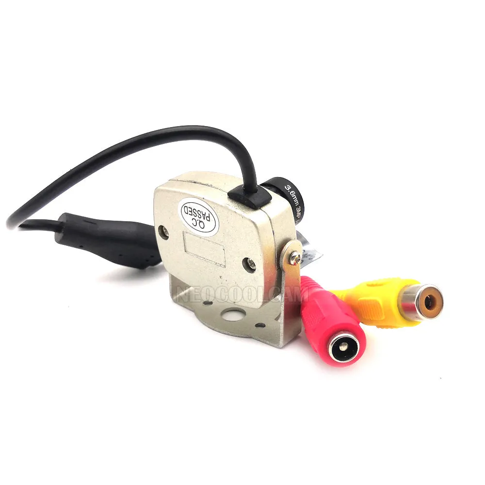 Hd 700TVL Cmos Kleur Kleine Mini Metalen Analoge Camera 850nm Infrarood 5M Nachtzicht Av Video Surveillance Security Camera