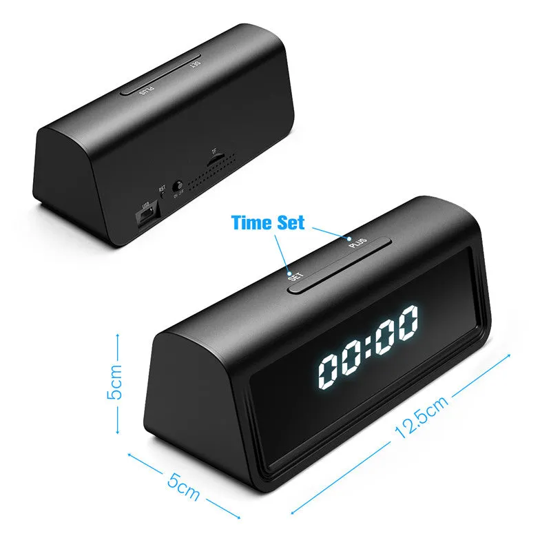 Hidden Camera Home Security 4K Wifi Secret Clock Micro Camera Security Camera IR Night Vision