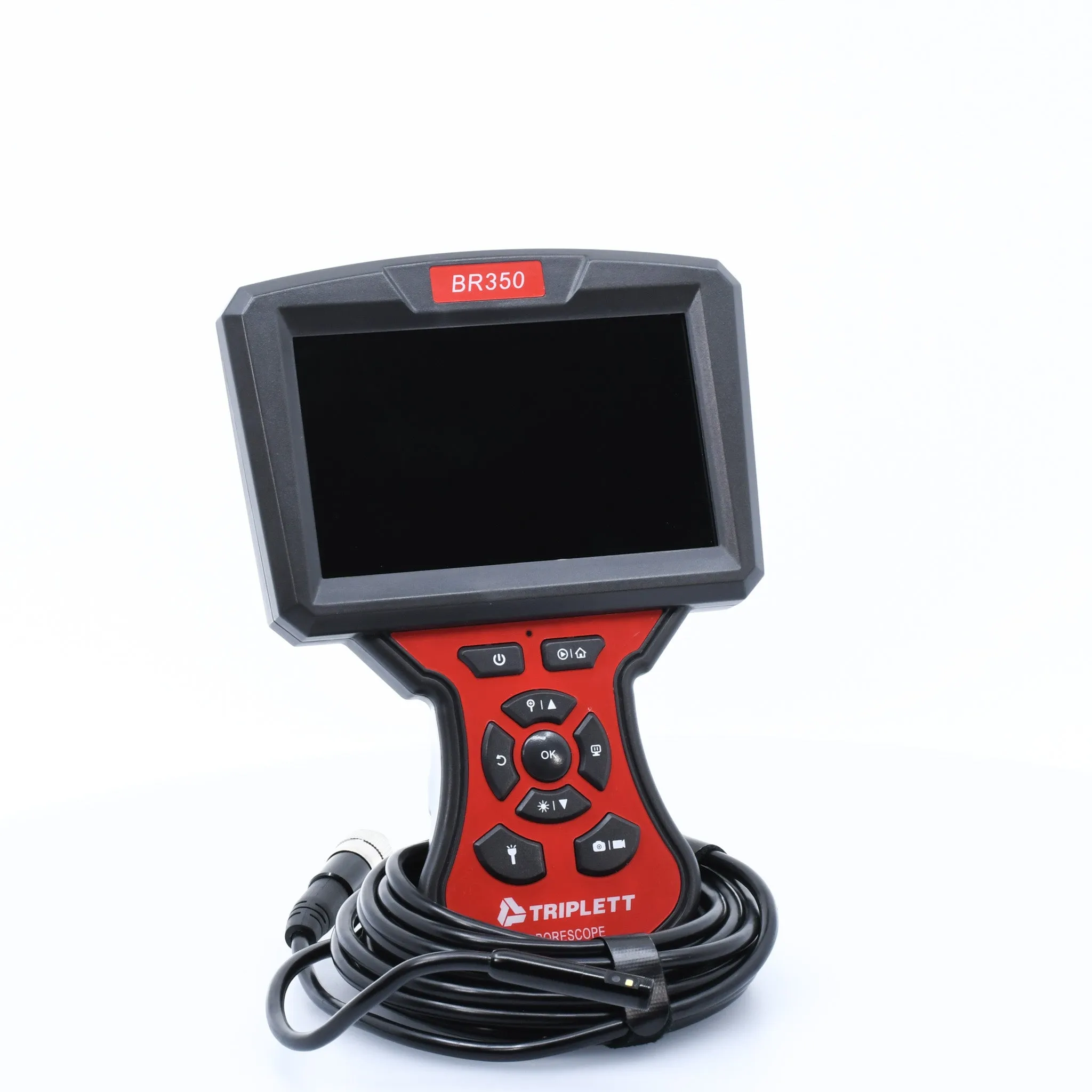 High Definition Borescope Inspection Camera (Dual Camera), 5mm, 5M Cable- (BR350)