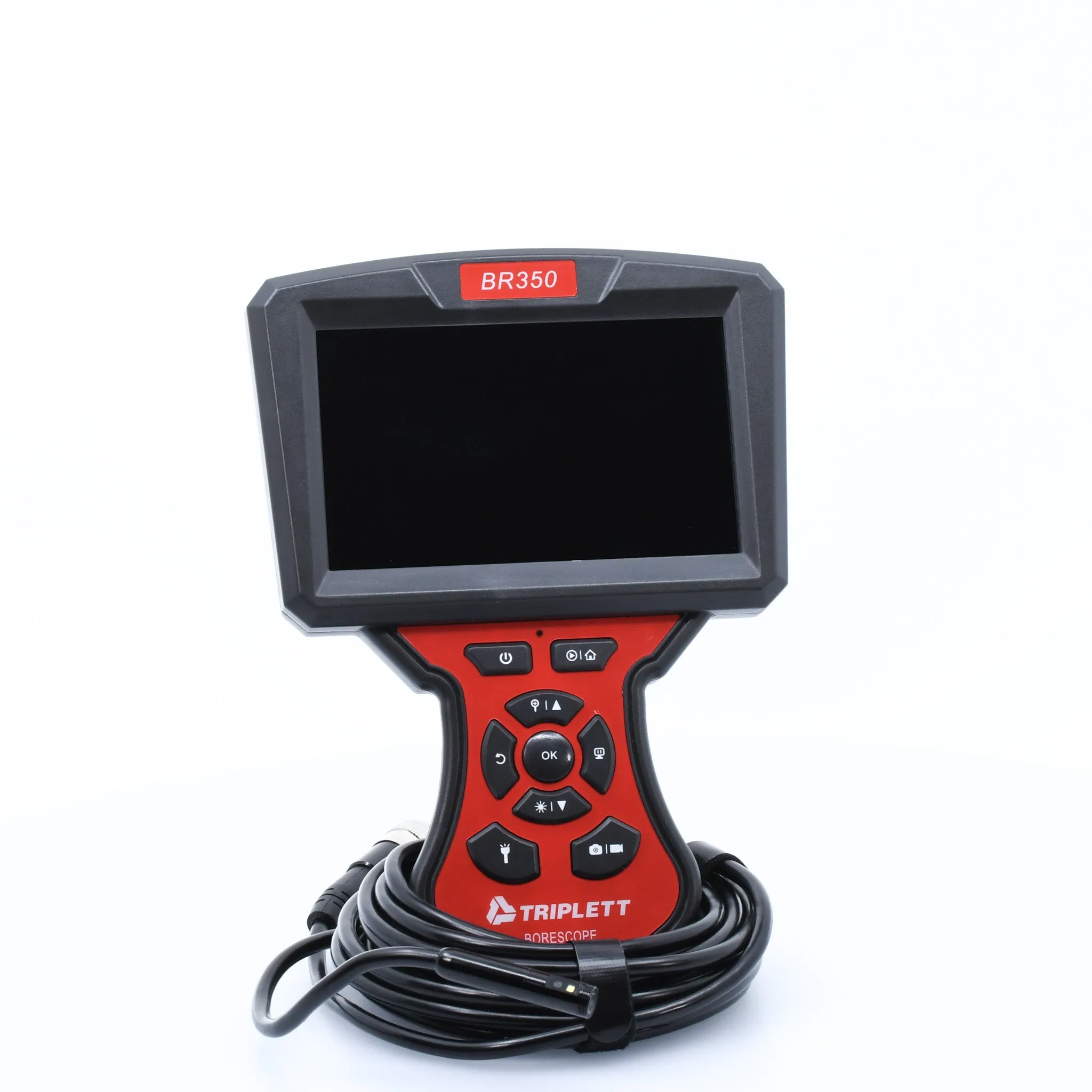 High Definition Borescope Inspection Camera (Dual Camera), 5mm, 5M Cable- (BR350)
