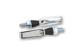 HIGHSIDER 204-025 LED Indicator "FALCON" Light Guide Technology (Pair) - Chrome
