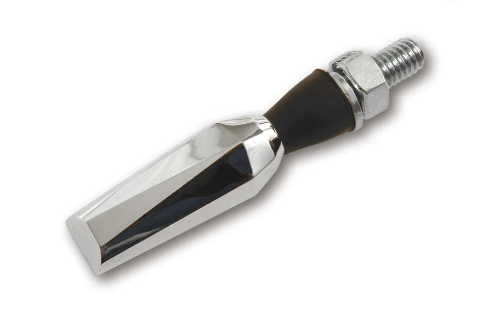 HIGHSIDER 204-025 LED Indicator "FALCON" Light Guide Technology (Pair) - Chrome