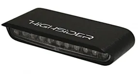 HIGHSIDER 204-108 LED Indicator "STRIPE" Clear Lens - Black