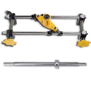 Homdum Door Mortiser Jig Lock Grooving Hole Saw Attachment Door Lock Installation kit Locksmith Mortising tool Set