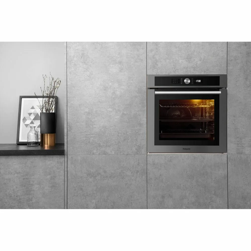 Hotpoint Class 5 Built-In Electric Single Oven - Inox | SI5854PIX
