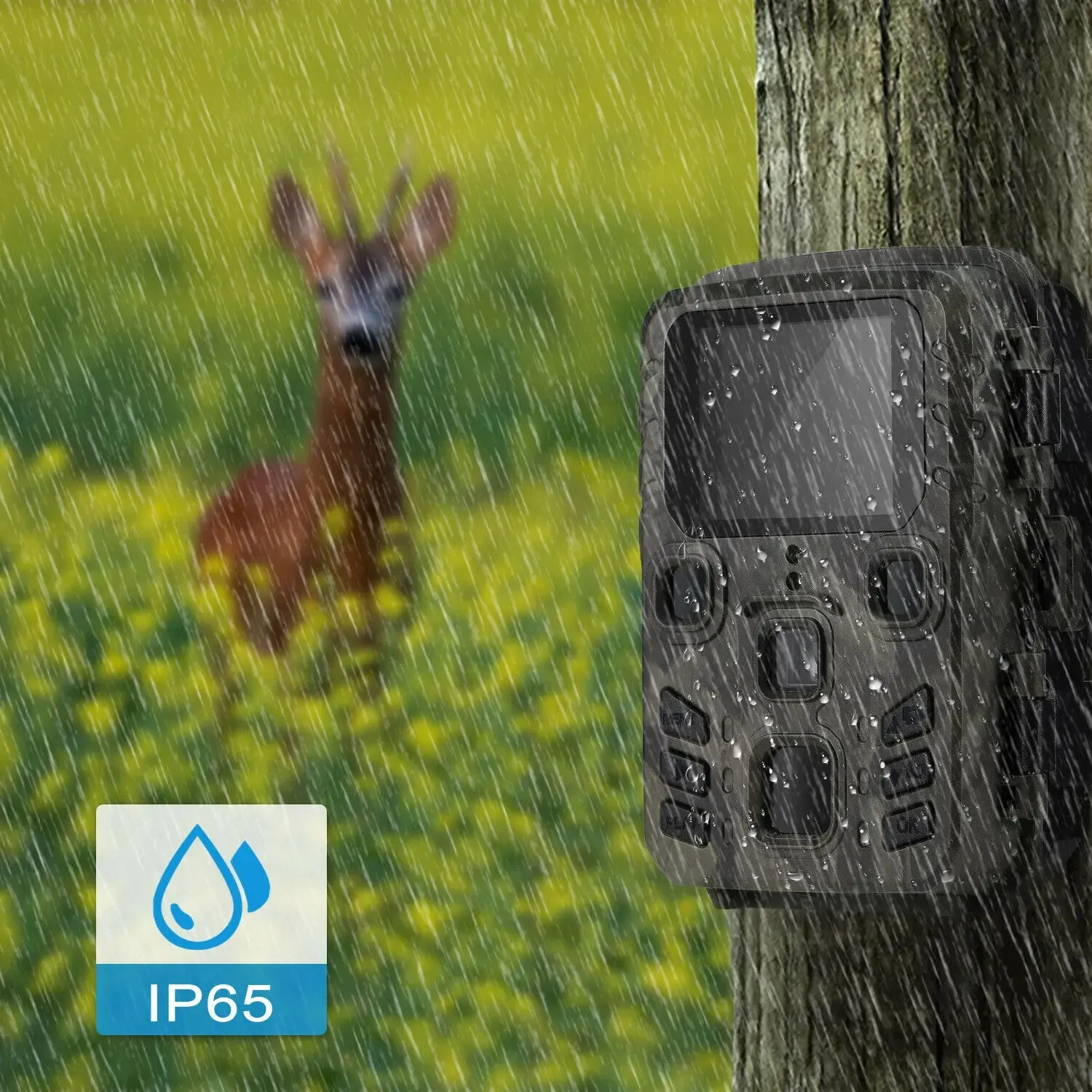 Hunting Wild Trail Camera 20MP 1080P Outdoor Wildlife Cameras Scouting Surveillance Mini301 Night Vision Photo Traps Tracking